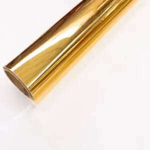 Vinilo LG 5120 Oro Brillo Efecto Espejo (Ancho 92 cm)