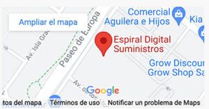Mapa con la ubicación de Espiral Digital