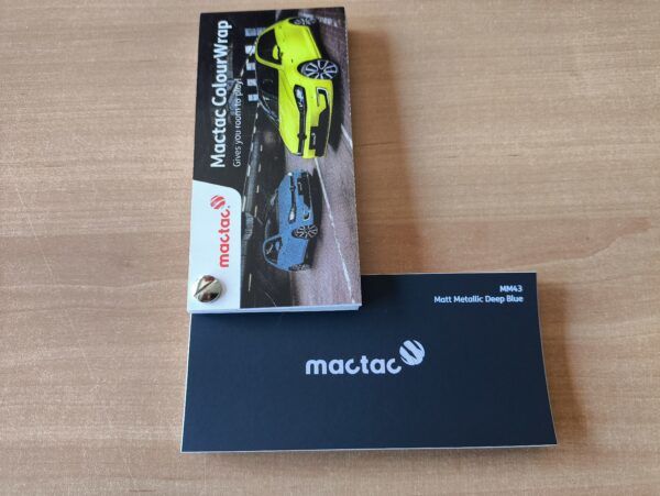 Mactac ColourWrap Matt Metallic Deep Blue (MM43)
