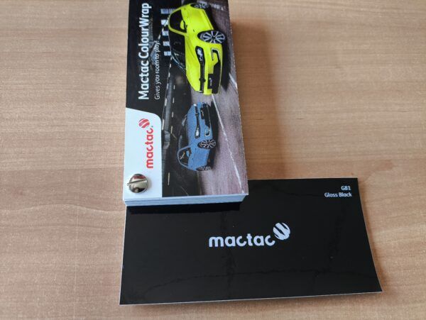 Mactac ColourWrap Gloss Black (G81)
