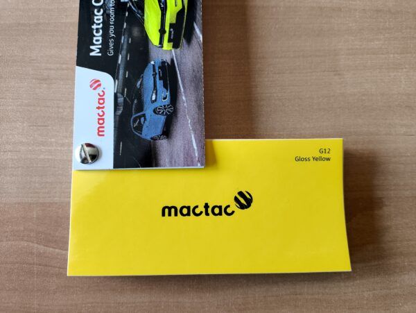 Mactac ColourWrap Gloss Yellow (G12)
