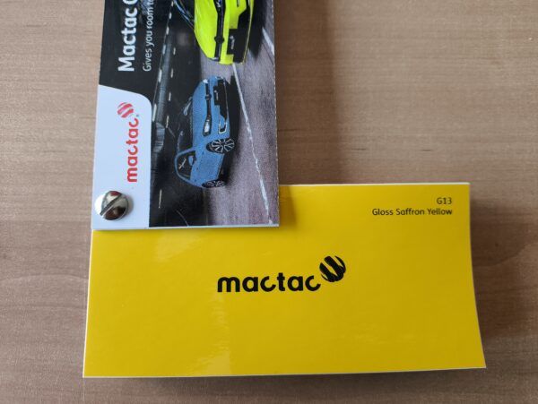 Mactac ColourWrap Gloss Saffron Yellow (G13)