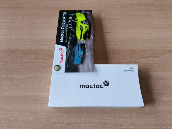 Mactac ColourWrap Gloss White (G01)