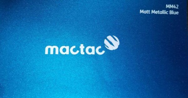 Mactac ColourWrap Matt Metallic Blue (MM42) - Imagen 2