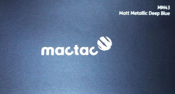 Mactac ColourWrap Matt Metallic Deep Blue (MM43) - Imagen 2