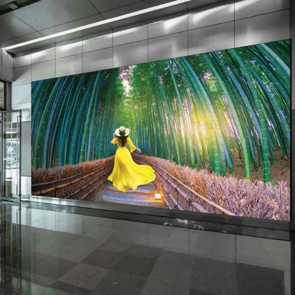 Tela Samba 100% Poliéster 260 grs para impresión frontlit o backlit - Imagen 3