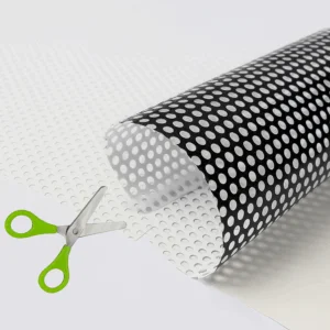 Vinilo Microperforado por metros 140 mc 1,37 x 5 mts