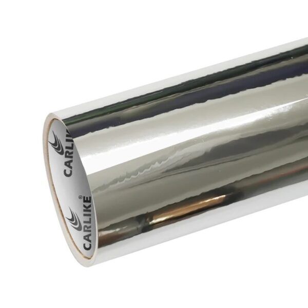 Vinilo Plata Espejo Doble Cara (Ancho 122 cm)