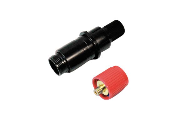 Portacuchillas para cuchillas de diámetro 1,5 mm (CB15 series) – Rojo con muelle