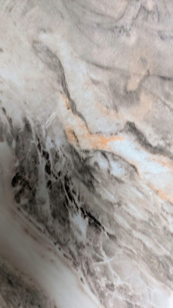 Placa Efecto Mármol Gris ahumado Picasso - Imagen 3