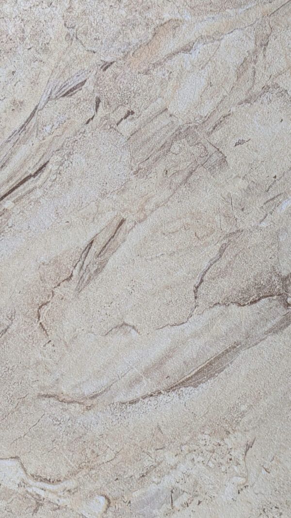 Placa Efecto Piedra Mármol Crema Fossil