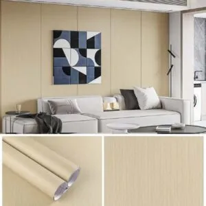 Vinilo Efecto Madera Roble Gris Crema