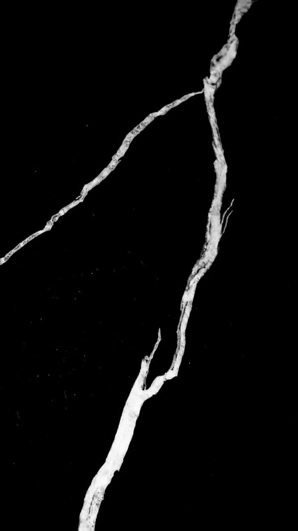 Placa Efecto Mármol Negro Marquina