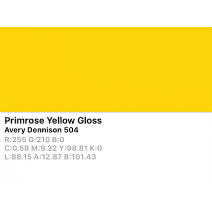 Vinilo de corte Avery 500 504 Amarillo Prímula - Monomérico