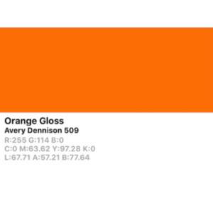 Vinilo de corte Avery 500 509 Naranja - Monomérico