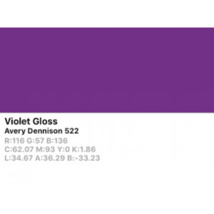Vinilo de corte Avery 500 522 Violeta - Monomérico