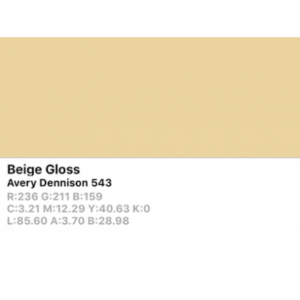 Vinilo de corte Avery 500 543 Beige - Monomérico