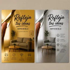 Vinilos Espejo Imprimibles