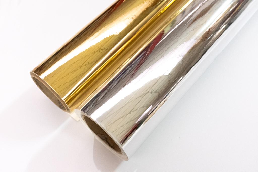 Vinilos Espejo Oro y Plata