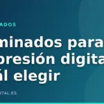 Laminados para impresión digital: cuál elegir (tabla comparativa)