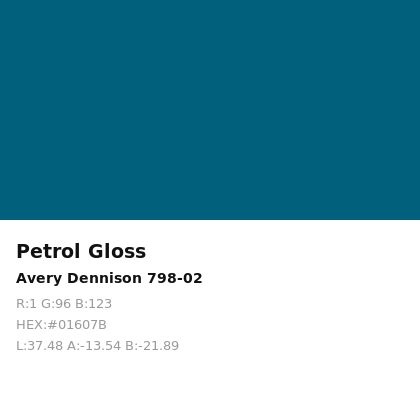Vinilo de corte Avery 700 Petróleo 798-02 Petrol
