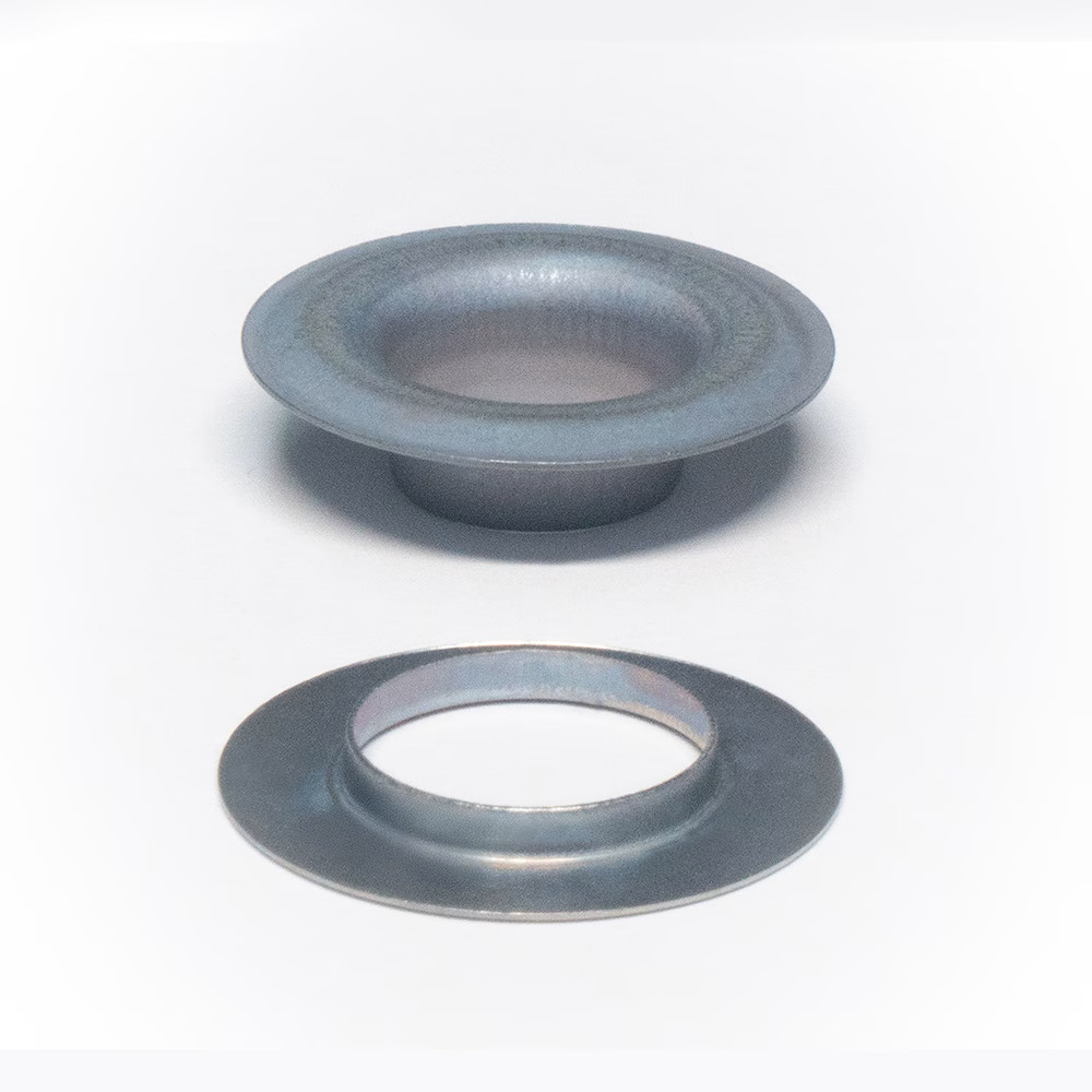 Ollado + arandela flat de acero Plus de 12 mm para olladoras automáticas