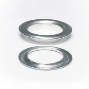 Ollado + arandela de aluminio de 40 mm para decoración