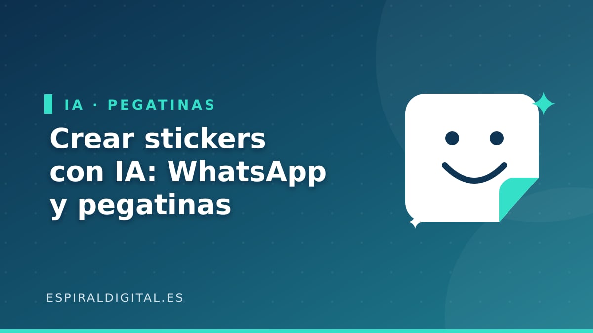 Crear stickers con IA: prompts para WhatsApp y cómo imprimirlos como pegatinas