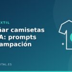 Diseñar camisetas con IA: prompts para copiar y cómo estamparlas