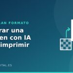 Mejorar la calidad de una imagen con IA para imprimir en gran formato